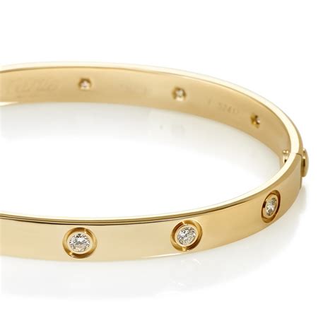 cartier gold bracelet women|cartier all diamond bracelet price.